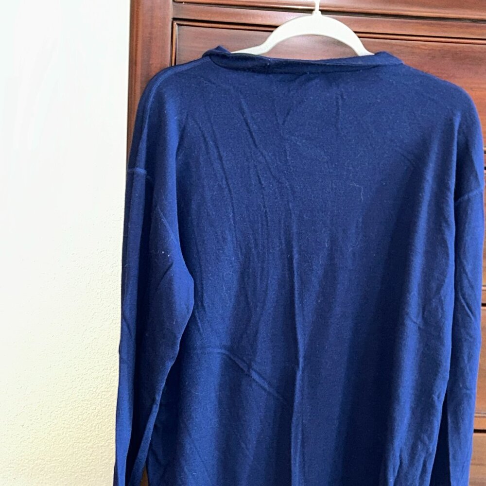 Men's Filson 100% Merino Wool Long Sleeve Half Zip - Picture 3 of 4